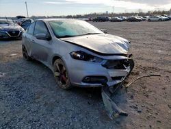Salvage cars for sale from Copart Leroy, NY: 2016 Dodge Dart GT