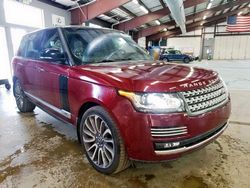 Salvage cars for sale at East Granby, CT auction: 2016 Land Rover Range Rover Autobiography