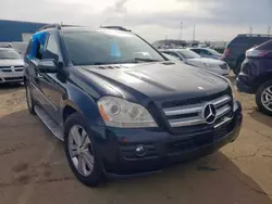 Salvage cars for sale at Woodhaven, MI auction: 2009 Mercedes-Benz GL 450 4matic