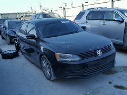 Salvage vehicles for parts for sale at auction: 2012 Volkswagen Jetta SE