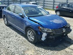 Salvage cars for sale at Fort Pierce, FL auction: 2017 Volkswagen Passat S
