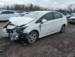 Salvage cars for sale from Copart Chalfont, PA: 2013 Toyota Prius