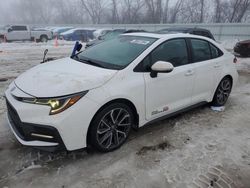 Salvage cars for sale from Copart Franklin, WI: 2020 Toyota Corolla SE