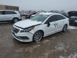 Salvage cars for sale at Kansas City, KS auction: 2017 Hyundai Sonata Sport