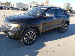 Jeep Grand Cherokee Vehiculos salvage en venta: 2017 Jeep Grand Cherokee Overland