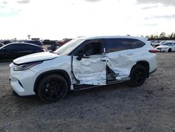Salvage cars for sale at Houston, TX auction: 2022 Toyota Highlander L