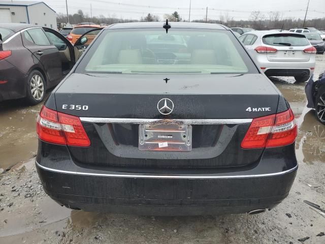 2011 Mercedes-Benz E 350 4matic