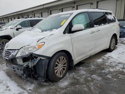 Toyota salvage cars for sale: 2015 Toyota Sienna XLE