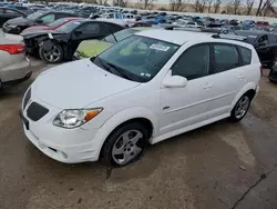 Pontiac Vibe salvage cars for sale: 2008 Pontiac Vibe