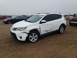 Salvage cars for sale from Copart Amarillo, TX: 2014 Toyota Rav4 XLE