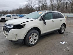 Salvage cars for sale from Copart Ellwood City, PA: 2011 Ford Edge SEL
