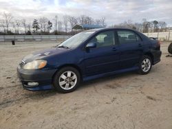 Salvage cars for sale at Spartanburg, SC auction: 2006 Toyota Corolla CE