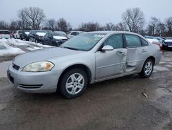 Chevrolet Impala LS salvage cars for sale: 2007 Chevrolet Impala LS