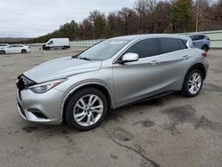 Salvage cars for sale at Brookhaven, NY auction: 2017 Infiniti QX30 Base