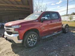 Salvage cars for sale at Houston, TX auction: 2021 Chevrolet Silverado K1500 LT