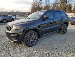 Salvage cars for sale at Concord, NC auction: 2019 Jeep Grand Cherokee Overland