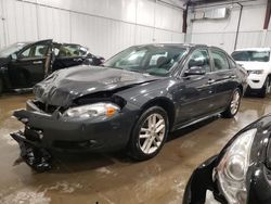 Salvage cars for sale at Franklin, WI auction: 2012 Chevrolet Impala LTZ