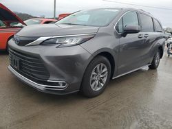 Salvage cars for sale at Lebanon, TN auction: 2022 Toyota Sienna XLE