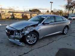 Salvage cars for sale from Copart Sacramento, CA: 2019 Honda Accord LX