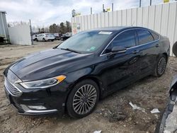 Vehiculos salvage en venta de Copart Hampton, VA: 2017 Ford Fusion Titanium