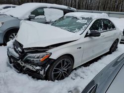 Mercedes-Benz salvage cars for sale: 2019 Mercedes-Benz C 43 AMG