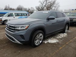 Salvage cars for sale from Copart Wichita, KS: 2021 Volkswagen Atlas Cross Sport SEL