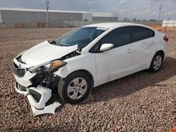 KIA salvage cars for sale: 2016 KIA Forte LX