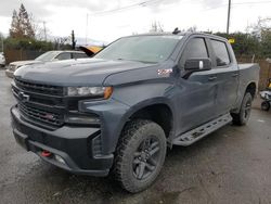 Salvage cars for sale from Copart San Martin, CA: 2020 Chevrolet Silverado K1500 LT Trail Boss