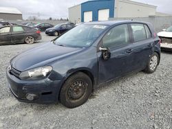 Salvage cars for sale from Copart Elmsdale, NS: 2012 Volkswagen Golf