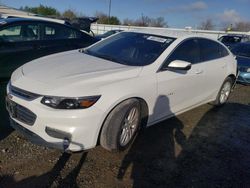 Salvage cars for sale from Copart Sacramento, CA: 2018 Chevrolet Malibu LT