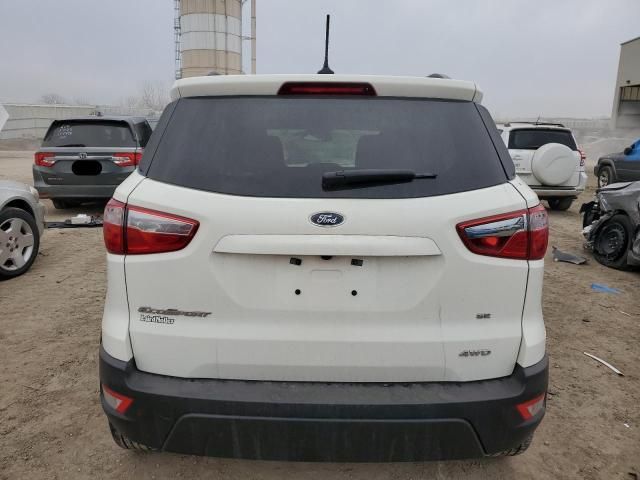 2020 Ford Ecosport SE