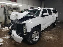 Chevrolet Silverado k1500 lt salvage cars for sale: 2017 Chevrolet Silverado K1500 LT