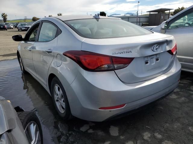 2015 Hyundai Elantra SE