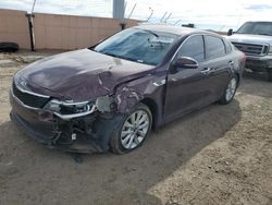 Salvage cars for sale from Copart Albuquerque, NM: 2018 KIA Optima LX