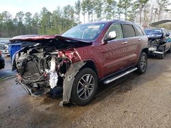 Salvage cars for sale from Copart Harleyville, SC: 2018 Jeep Grand Cherokee Limited