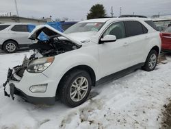Salvage cars for sale from Copart Lexington, KY: 2017 Chevrolet Equinox LT