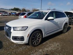 Salvage cars for sale at Sacramento, CA auction: 2018 Audi Q7 Premium Plus