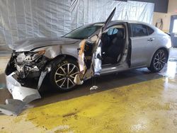 Salvage cars for sale at Indianapolis, IN auction: 2015 Acura TLX