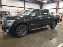 Salvage cars for sale at Spartanburg, SC auction: 2017 Nissan Titan SV