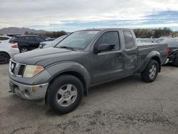 Salvage cars for sale at Las Vegas, NV auction: 2006 Nissan Frontier King Cab LE