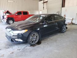 Salvage cars for sale at Lufkin, TX auction: 2017 Ford Fusion SE