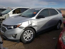 Salvage cars for sale from Copart Albuquerque, NM: 2021 Chevrolet Equinox LS