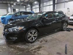 Salvage cars for sale at Ham Lake, MN auction: 2017 Nissan Maxima 3.5S