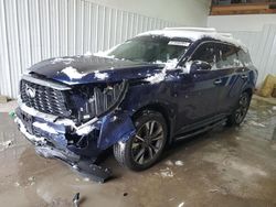 Salvage cars for sale at Glassboro, NJ auction: 2022 Infiniti QX60 Luxe