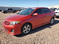 Salvage cars for sale from Copart Phoenix, AZ: 2011 Toyota Corolla Base