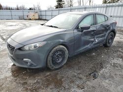 Salvage cars for sale at Bowmanville, ON auction: 2015 Mazda 3 Touring