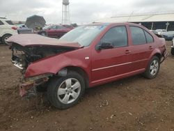 Volkswagen salvage cars for sale: 2004 Volkswagen Jetta GLS