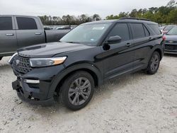 Salvage cars for sale at Houston, TX auction: 2023 Ford Explorer XLT