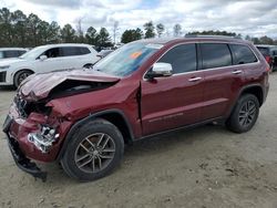 Salvage cars for sale at Hampton, VA auction: 2017 Jeep Grand Cherokee Limited