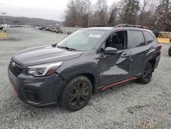 Salvage cars for sale at Concord, NC auction: 2021 Subaru Forester Sport